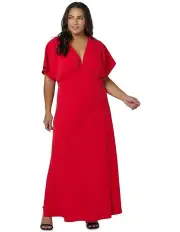 [Pink Dusk] Scorching Maxi Dress in Red