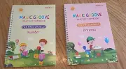 Magic Groove Educational Books for Kids Practice Workbooks Set Of 2 Numbers