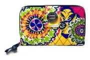 Vera Bradley Turnlock Wallet in Rio with Navy Interiors - NWT - $54.00 MSRP!