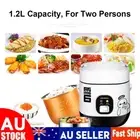 Portable Mini Electric Rice Cooker 1.2L Small Rice Cook 3 Cups For 1-2 Person AU