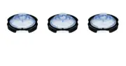 3M PPS 26205 Series 2.0 Lids, Midi/Mini/Micro, 125 Micron Filter, 25 /PK(3 Pack)