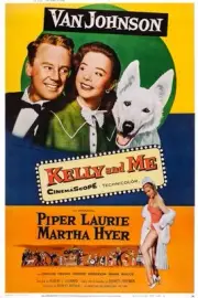 Kelly And Me poster Van Johnson Piper Laurie Martha Hyer 1957 Old Movie Photo