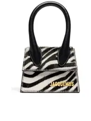 Jacquemus Le Chiquito Mini Zebra Print