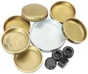 Aeroflow Bb Chrysler Welsh Plug Kit 383 440 Brass Big Block - AF3000-1012
