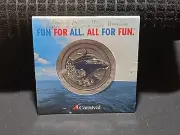2011 Carnival Cruise Line MAGIC Inaugural MEDALLION Paperweight Coin Token 3"