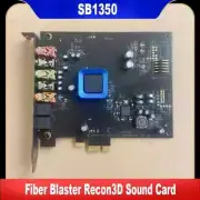 Used SB1350 For Creative 5.1 Fiber Blaster Recon3D Sound Card Quad-Core Ultra HI