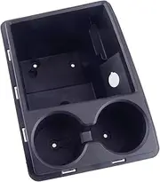 GUERBEIS Car Center Console Storage Box,Fit For Dodge, Ram 1500 2500 3500 2010-2015 IQR15DX9AA Coin Cup Holder Organizer Vehicle Console storage box unit