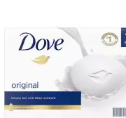 Dove Moisturizing Beauty Bar Soap Original, 3.75 oz, 16 Bars