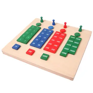 蒙氏數學教具 郵票遊戲 數字加減玩具 專業版國際版 數學早教遊戲 幼兒園玩具