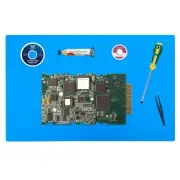 Silicone Soldering Mat Large Size Repair Work Mat (Blue) for Soldering Statio...