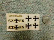 Airfix decals 1/72 Junkers Ju 87B J130
