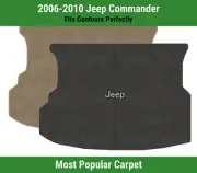 Lloyd Ultimat Cargo Carpet Mat for '06-10 Jeep Commander w/Silver on Black Jeep (for: Jeep)