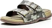 [Revs] Lochy - Men’s Reflexology Massage and Acupressure Sandals, with Adjustable Double Strap