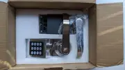 keypad door lock wih handle