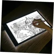 LeePakQ A4 Ultra-thin Portable LED Light Box Tracer,Tracing Light Box Scale