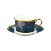 Noritake Cup & Saucer (Coffee Tea) 245cc Moomin Moominpappa Going to the Sea 1 G