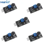 5PCS LM393 Sound Detected Sensor Module Breakout Board Microphone for Arduino