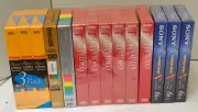 14 VHS Factory Sealed Tapes Sony Target Maxell Kodak T-120 & T-130