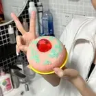 Body Exfoliate Capybara Bath Sponge Ball Baby Shower Brushes for Kids
