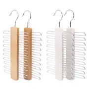 Practical Tie Rack 360 Degree Rotating Hanger for Hanging Belt Tie Neckties
