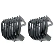 2PCS Trimmer shaver Beard COMB For Philips BT405 BT3200 QT3300 QT4000 QT4005 QT4008 XA4003 QT4012 QT4013 QT4015 QT4018 Black