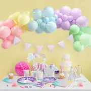 Pastel Rainbow 4m Balloon Arch Kit