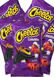 Mexican Chips Cheetos Colmillos Sabritas 5 Bags 27g Each