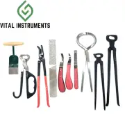 Farrier's Choice Horse Grooming Set 10 Tools Custom Made High Quality