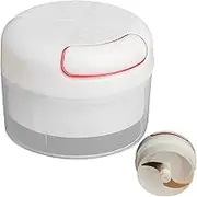 Small Garlic Chopper,Small Portable Veggie Chopper Grinder - Time-Saving Multifunctional Onion Grinding Bowl for Ginger Pepper Nuts Processing