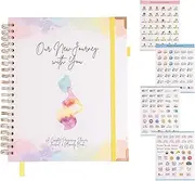 Pregnancy Journal Book – Weekly & Monthly Planner - 276 Page – 42 Weeks – Includes 4 Sheets of Stickers – Pregnancy Diary for Women