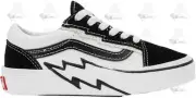 Kids Vans Old Skool Bolt 2-Tone Preschool Black White Red MT0BA2 Sneaker Shoe