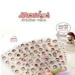 MOMOI 手帳貼紙 韓國女孩 透明 貼紙 裝飾貼 日記貼紙