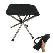 Folding Camping Stool, Retractable Camping Chair, Super Compact, for Small