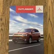 2012 MITSUBISHI OUTLANDER JDM RARE BROCHURE