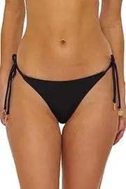 [ISABELLA ROSE] Women's Mallorca Tie Side Bikini Bottom, Cheeky Coverage, Swimwear Separates