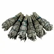 Smudge Stick California White Sage Small Twins 5″ (12cm) Pack of 6