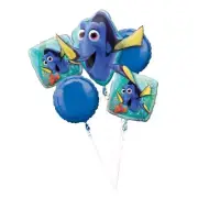 Disney Finding Dory Balloon Bouquet, 5 Balloons