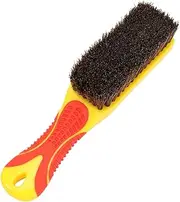 Veemoon Shoe Cleaning Brush - Durable Bristle Brush for Leather - Suede and Fabric Shoes for Quick Touch Ups and Deep Cleaning Essential Footwear Care Tool