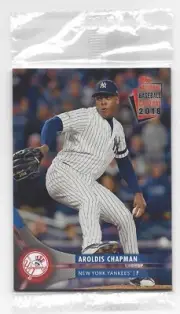 2018 Topps National Baseball Card Day Yankees SGA Unopened Pack Aroldis Chapman