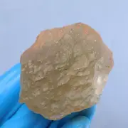 47g LIBYAN DESERT GLASS Crystal Gold Tektite Meteorite Impact R2139