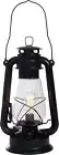 Rustic Farmhouse Lantern Table Lamp: Dimmable, Edison Bulb, Line Cord Dimmer - M