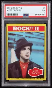 Meet Rocky 1979 Topps Rocky II #1 (PSA 7)