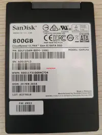 在飛比找露天拍賣優惠-SanDisk 閃迪 ULTRA Gen II SATA 8