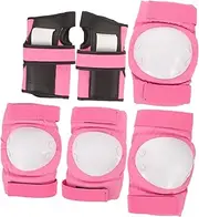 YARNOW 1 Set Safety Protective Gear Thickened Knee and Hand Pads for Skating Comfortable and Durable Suitable for Under for Roller Skating and Outdoor Play