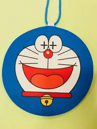 在飛比找樂天市場購物網優惠-【震撼精品百貨】Doraemon 哆啦A夢 票卡零錢包-瞇眼