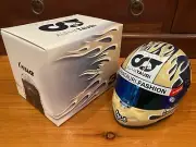 F1 DANIEL RICCIARDO 2023 ALPHA TAURI MINI HELMET 1:2 NEW