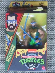 WWE Seth Rollins action figure Elite Collection TMNT series MIB