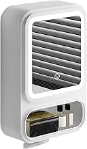 Bathroom Mirror, Bathroom Wall Cabinet, 16.54x11.02x4.53 Inches, Dimmable LED Lights, Magnetic Door, Shelf Tissue Dispenser, Storage Organizer for Shampoo, Body Wash, Makeup