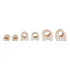 3 Pair Toe Separator Preventing Friction Safe SEBS Bunion Corrector Toe Spacers