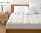 Dreamaker Bamboo Covered Ball Fibre Mattress Topper Size:Double